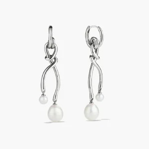 Aretes Nudo de Perla